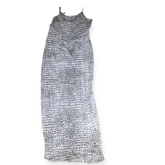 Vintage y2k snakeskin printed maxi dress - Picture 1 of 2
